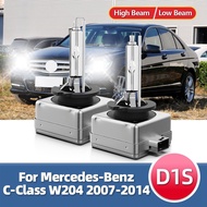 D1S 6000K Xenon Bulb HID 35W Auto Headlight Lamp Lights for Mercedes-Benz C-Class W204 2007 2008 200