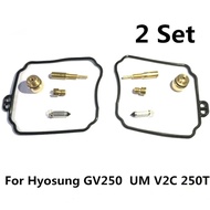 Carburetor Kit O-Ring Rebuild 2 Set 1 Set For Hyosung GV250 UM V2C 250T