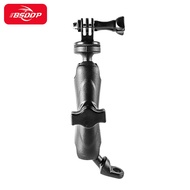 BSDDP Giá Đỡ Go Pro Cao Cấp Giá Đỡ Gắn Chiếu Hậu Xe Máy Bằng Nhôm Cho Gopro Hero 9/8/7/6/5 DJI Osmo