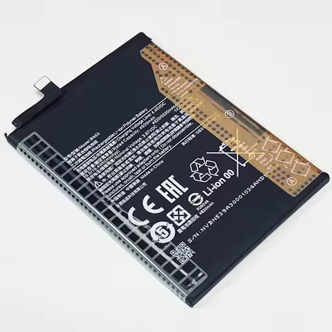 3.87V 5020mAh BN53 For Xiaomi Redmi Note 10 Pro 4G Global, M2101K6G, M2101K6R, For Redmi Note 9 Pro 