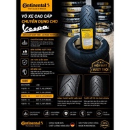 Vespa Continental Tires Size 110/70/12 & 120/70/12 & 130/70/17 German Brand, Made in Thailand ////