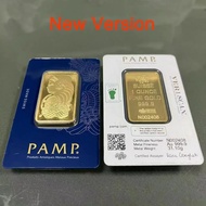 1Oz/2.5G/5G/10G/20G/50G/100G Switzerland Gold Bar Silver Bar PAMP Suisse Lady Fortuna Veriscan Carbo