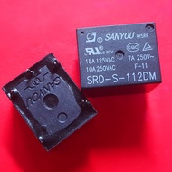 SANYOU SRD-S-112DM, 12VDC Relay 4 pins (For Noxxa pressure cooker power board)