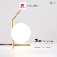SL LIGHTING | โคมไฟตั้งโต๊ะ SL-8-GLAM-T901/B