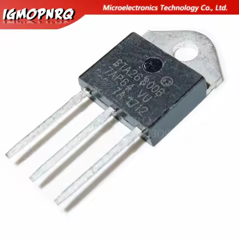 5pcs BTA26-800B BTA26800B BTA26-800 BTA26-800B BTA26-600B BTA26-600 Triacs 25 Amp 800 Volt TO-3P new