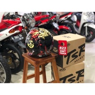 helm oriental tsr v2 sakura copy arai new half face