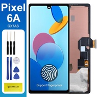 OLED Pixel6A Screen Assembly with Frame for Google Pixel 6A GX7AS GB62Z G1AZG GB17L LCD Display Touc