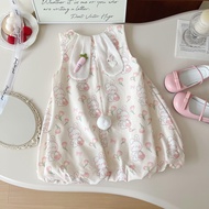 Baby Girl Bud Skirt Suit 2024 Summer New Arrival Sisters Outfit All-Matching Skirt Children 1 Childr