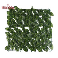 Artificial Plant Fence Green Leaf Fence Screen for Home Garden Yard Decoration Outdoor Wall Decor