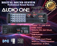 Power Amplifier AUDIO ONE K 130 Original Best Quality