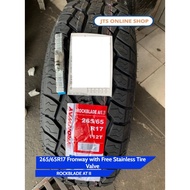 265/65R17 AT Fronway w/ Free Stainless Tire Valve