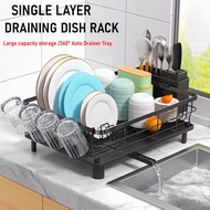 Kitchen Drying Dish rack Drain Rack Dish Drying Rack with Drainer Kitchen Organiser