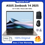 ASUS Zenbook 14 2025 Ryzen / AI 7 H 350 / 14inch 2.8K 120Hz ASUS ZenBook 14 2025 ASUS Laptop