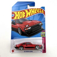 2023-167 Hot Wheels Cars 82 TOYOTA SUPRA 1/64 Metal Die-cast Model Collection Toy Vehicles