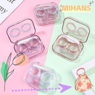 MIH Contact Lenses  Portable Glasses Transparent Solution Bottle Container