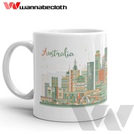 Australia Mug Australia Souvenir Australia Mug World City Australia