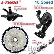 LTWOO A7 1X10S Groupset 10 Speed Shift Lever Derailleur SUGEK Cassette 36T 40T 42T 46T 50T KMC X10 1
