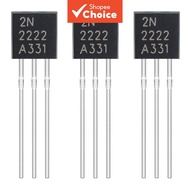 100-200PCS 2N2222 2N2222A NPN Transistors TO-92 60V 800mA Amplifier Assortment