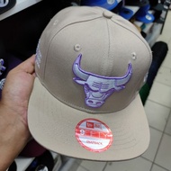 New street wear cap Chicago bulls men women snapback cream purple casual fashion topi baseball hat m