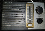 古董 Sony AM FM  Radio portable transistor battery analogue 可攜式電池 電晶體收音機 3W