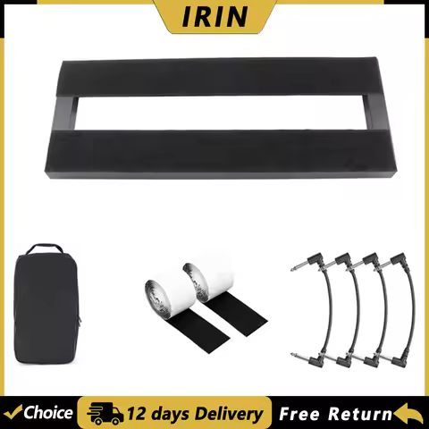 IRIN Guitar Effect Pedal Board Pedalboard Aluminum Alloy Pedalboard with Carrying Bag Effect Pedal P