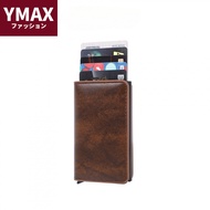 Hot Sale Ready Stock Pop-up Card Holder RFID Shielding Anti-theft Brush Ultra-thin Credit Card Alumi