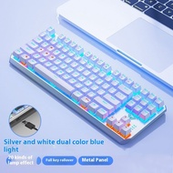 Aula F3087 Mechanical Keyboard Wired 87 Key Esports Game Desktop Computer Laptop Aluminum Alloy Mate