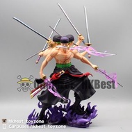 海賊王 One Piece 和之國 鬼島篇 霸氣九刀流 閻魔 阿修羅索隆 (30cm)