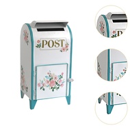 Baoblaze Standing Mailbox Suggestion Box Letter Slot Mailbox Drop Box Parcel Drop Box