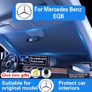 Car Front Window Sunshade Cover For Mercedes-Benz EQB Windshield Visor Windscreen Folding Auto UV Pr