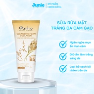 Sữa rửa mặt cám gạo Bamboo giúp sạch bụi bẩn bã nhờn trên da mặt ngăn ngừa mụn ẩn 150ml
