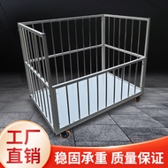 S-T➰Garment Factory Industrial Cart Mobile Shelf Storage Cage Garment Factory Trolley Room Garment Factory Multi-Layer T