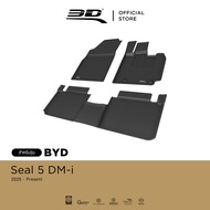 3D Mats พรมปูพื้นรถยนต์ BYD Seal 5 DM-i 2025 - 2026 พรมกันลื่น พรมกันนํ้า พรมรถยนต์