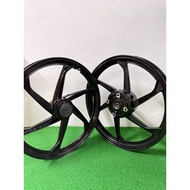SPORT RIM ENKEI 6 BATANG Y15/Y16/Y125ZR ORIGINAL FULL CHOP SIAP BEARING