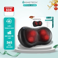 Gối Massage Cao Cấp KINGTECH KP-315 Máy Matxa 4 Bi Kết Hợp Nhiệt Hồng Ngoại Chuyên Sâu Cổ Vai Gáy Lư