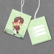 Combo of 100 clothing tags, clothing tags size 4.5x4.5cm