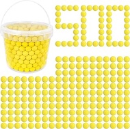 Yellow Refill Balls Ammo Compatible with Nerf Rival Gun, TiopLior Foam Bullet Ball Replacement Refill Pack Fit for Nerf Rival(HIR, High-Impact Rounds