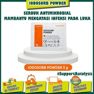 IODOSORB POWDER 3GR SERBUK LUKA AJAIB KRIM SALEP WOUND DRESSING ALAT