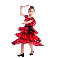 SPAIN Spanish flamenco COSTUME Spanish country children's COSTUME halloween hen05