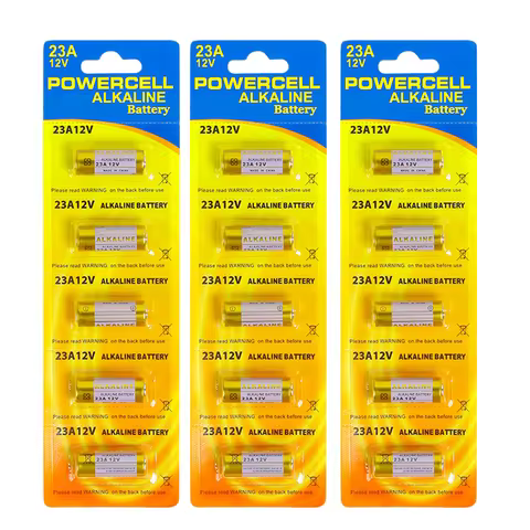 5-10Pack 23A 12V Alkaline Battery A23 LR23A MN21 GP23A for Remote Control Car Key Doorbell