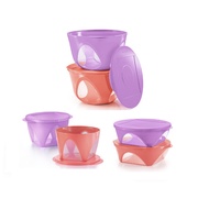Tupperware Outdoor Dining Bowl Level Set (6) 1.5L / 2.5L / 4.3L