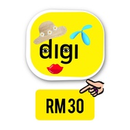 RM 30 Digi Prepaid Reload PIN/AUTO MASUK