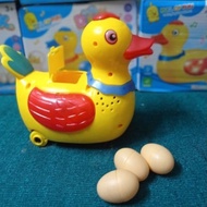 Đồ chơi gà đẻ trứng có nhạc đèn vui nhộn cho bé Rio Store