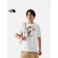 The the the north face north face Pure Cotton Short-Sleeved t-Shirt Couple Style Summer Guitar Bear 