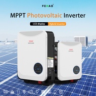 ตัวแปลงพลังงานแสงอาทิตย์แบบผสมออฟกริด4.2KW/6.2KW 24V/48VDC 100A MPPT กับกล่องเบรคเกอร์ Combiner Pure