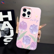 Fresh Floral Phone Case For IQOO Z10X Z10 Z10R Z9 Lite Z9S Z7i Z6 U5X U3X U1X 5G 4G Flower Cover Car