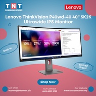 Lenovo ThinkVision P40wd-40 40" 5K2K Ultrawide IPS Monitor | 120Hz Refresh Rate | Thunderbolt™ 4 | E