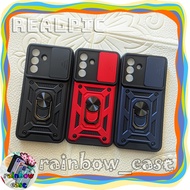 SAMSUNG A56 5G CASE TRANSFORMER 2 IN 1 SLIDE CAMERA RINGSTAND