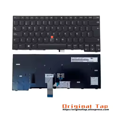 ES Spanish Keyboard for Lenovo Thinkpad E470 E470c E475 01AX010 01AX050 01AX090