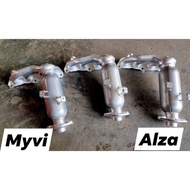 Perodua myvi alza exhaust manifold catalytic converter